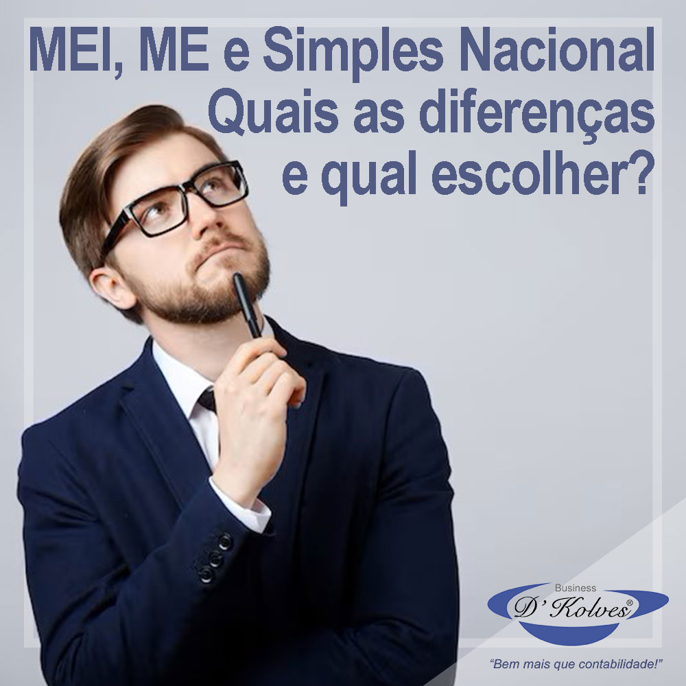 Imagem de Clientes MEI, ME E SIMPLES NACIONAL: QUAIS AS DIFERENÇAS E QUAL ESCOLHER?