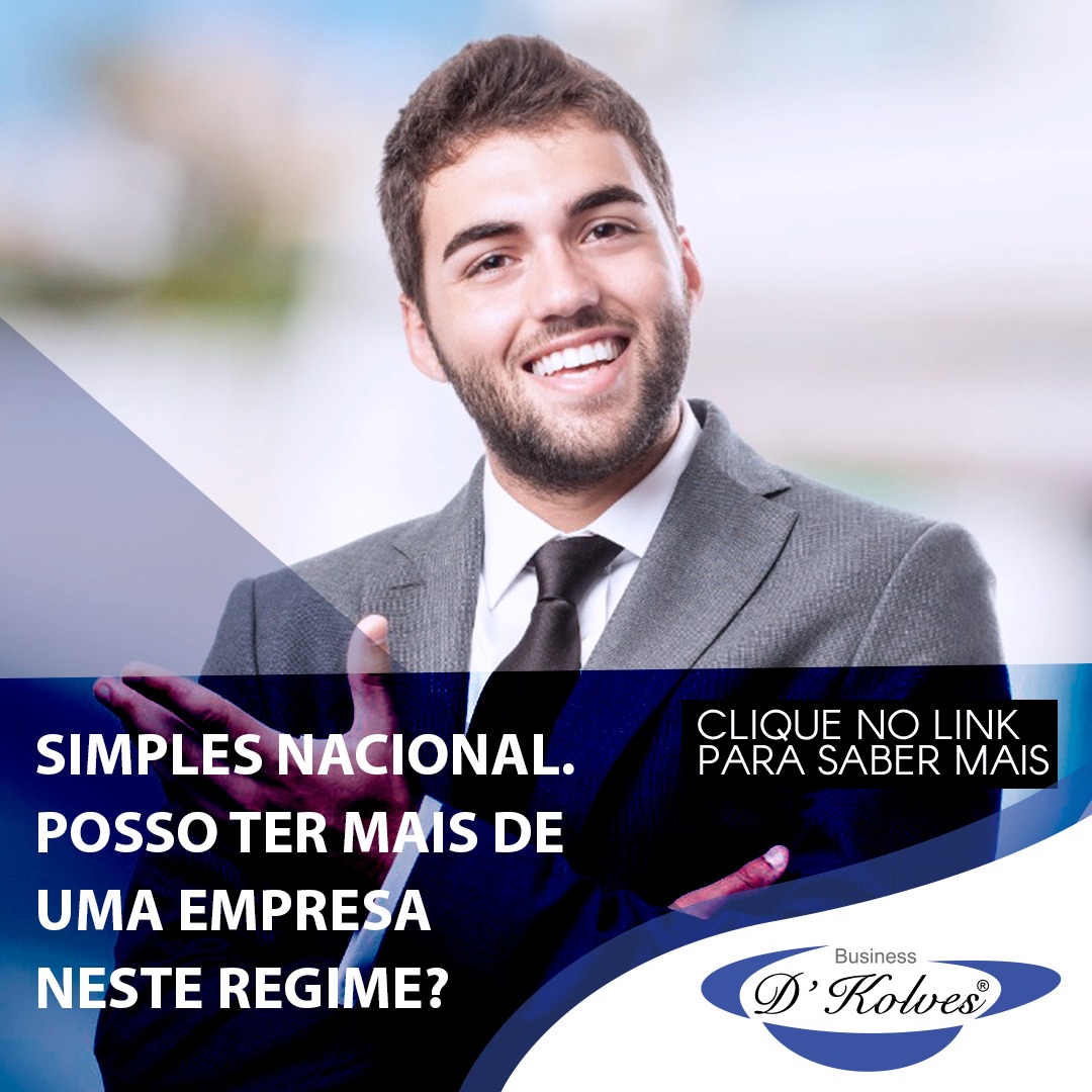 Imagem de Clientes SIMPLES NACIONAL. POSSO TER MAIS DE UMA EMPRESA NESTE REGINE?