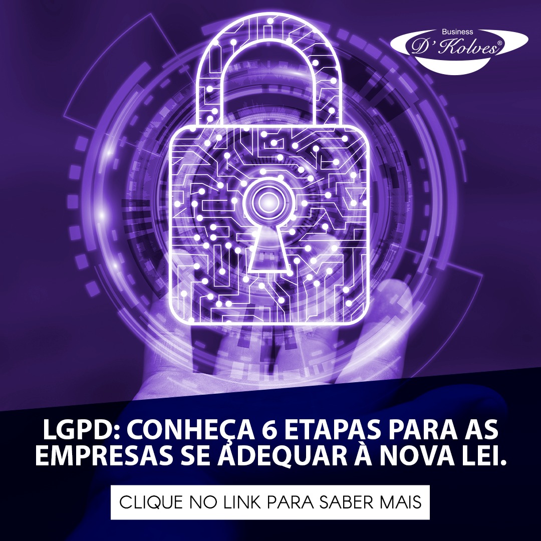 Imagem de Clientes LGPD: CONHEÇA 6 ETAPAS PARA AS EMPRESAS SE ADEQUAR Ã€ NOVA LEI.