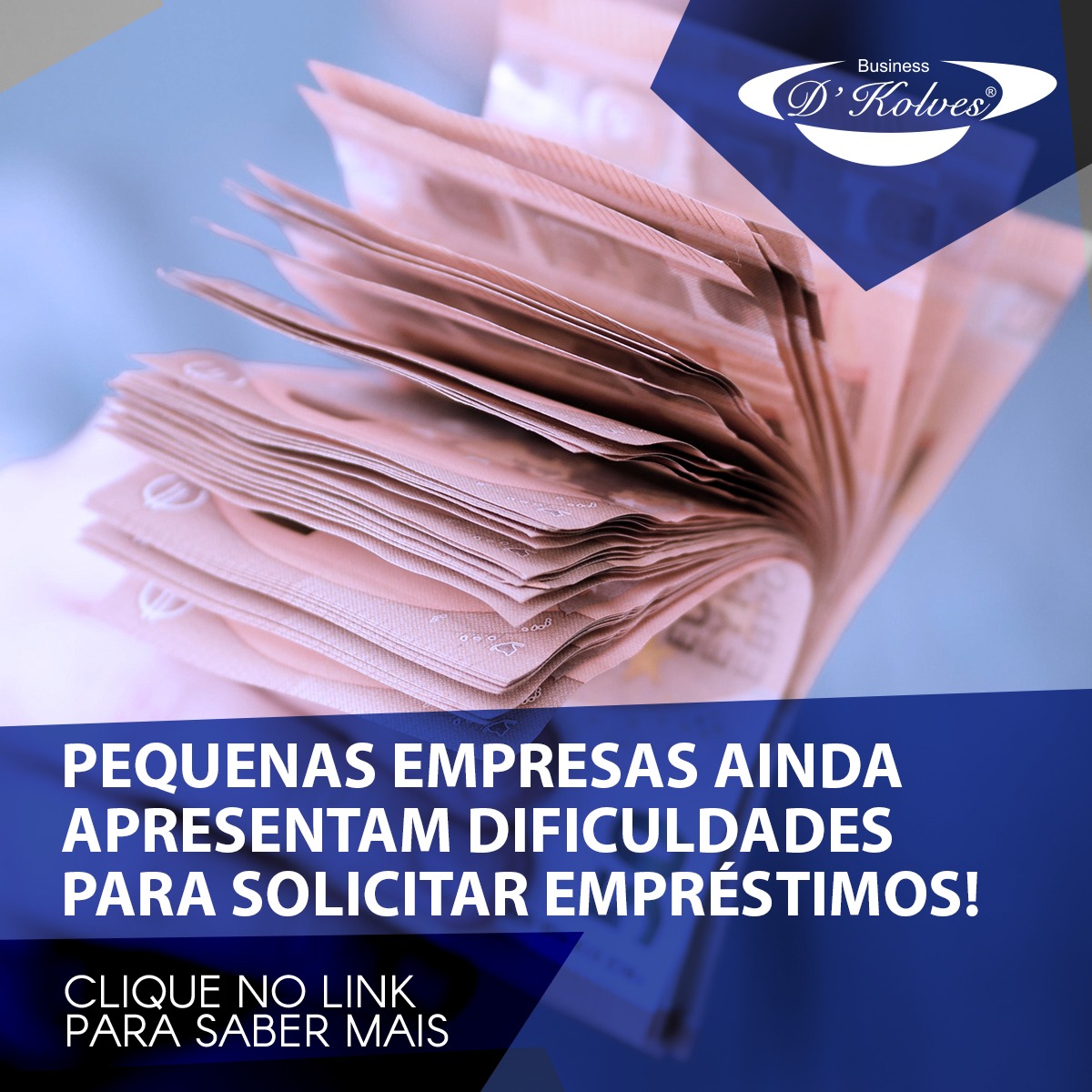 Imagem de Clientes PEQUENAS EMPRESAS AINDA APRESENTAM DIFICULDADES PARA SOLICITAR EMPRÉSTIMOS!