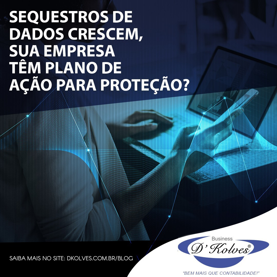 Imagem de Clientes SEQUESTROS DE DADOS CRESCEM, SUA EMPRESA TÊM PLANO DE ACÃO PARA PROTEÇÃO?