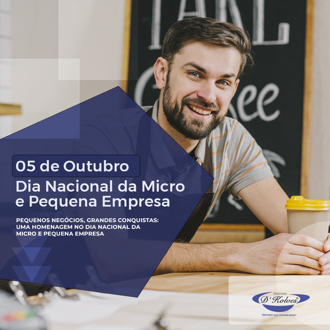 Imagem de Clientes DIA 5 DE OUTUBRO É COMEMORADO O DIA NACIONAL DA MICRO E PEQUENA EMPRESA