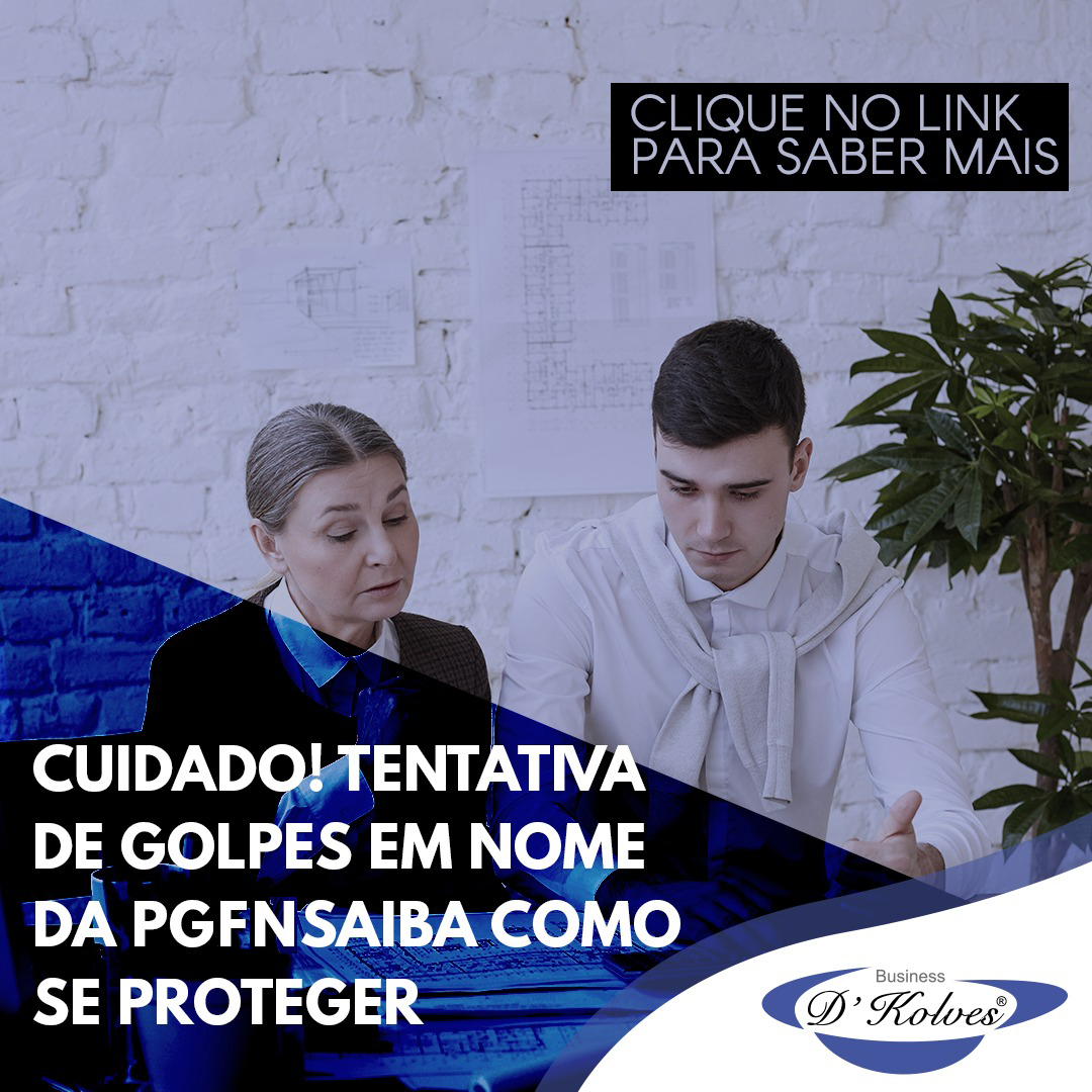 Imagem de Clientes CUIDADO! TENTATIVA DE GOLPES EM NOME DA PGNF; SAIBA COMO SE PROTEGER.