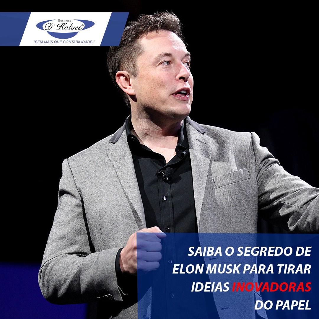 Imagem de Clientes SAIBA O SEGREDO DE ELON MUSK PARA TIRAR IDEIAS INOVADORAS DO PAPEL.