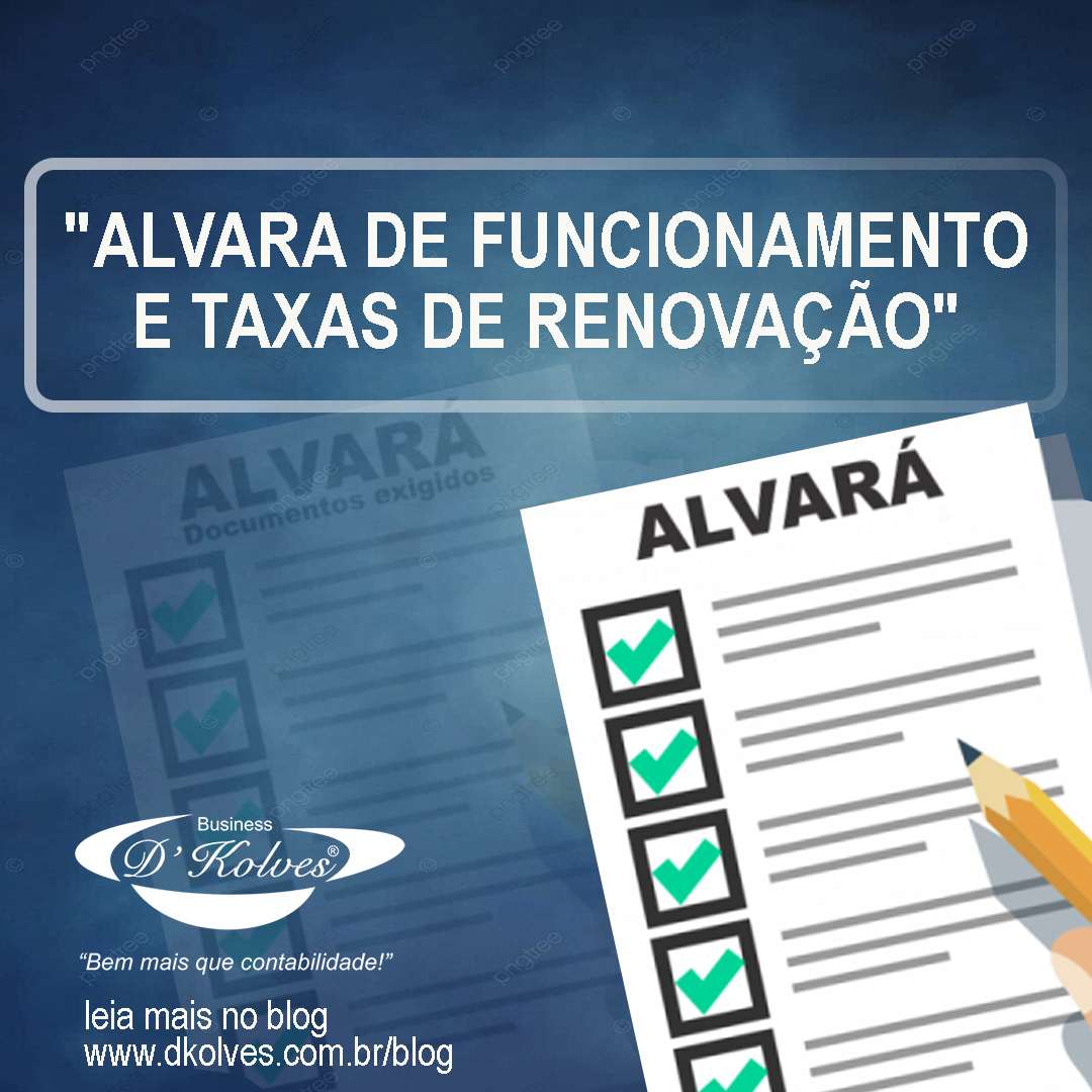Imagem de Clientes ALVARÁ DE FUNCIONAMENTO E TAXAS DE RENOVAÇÃO