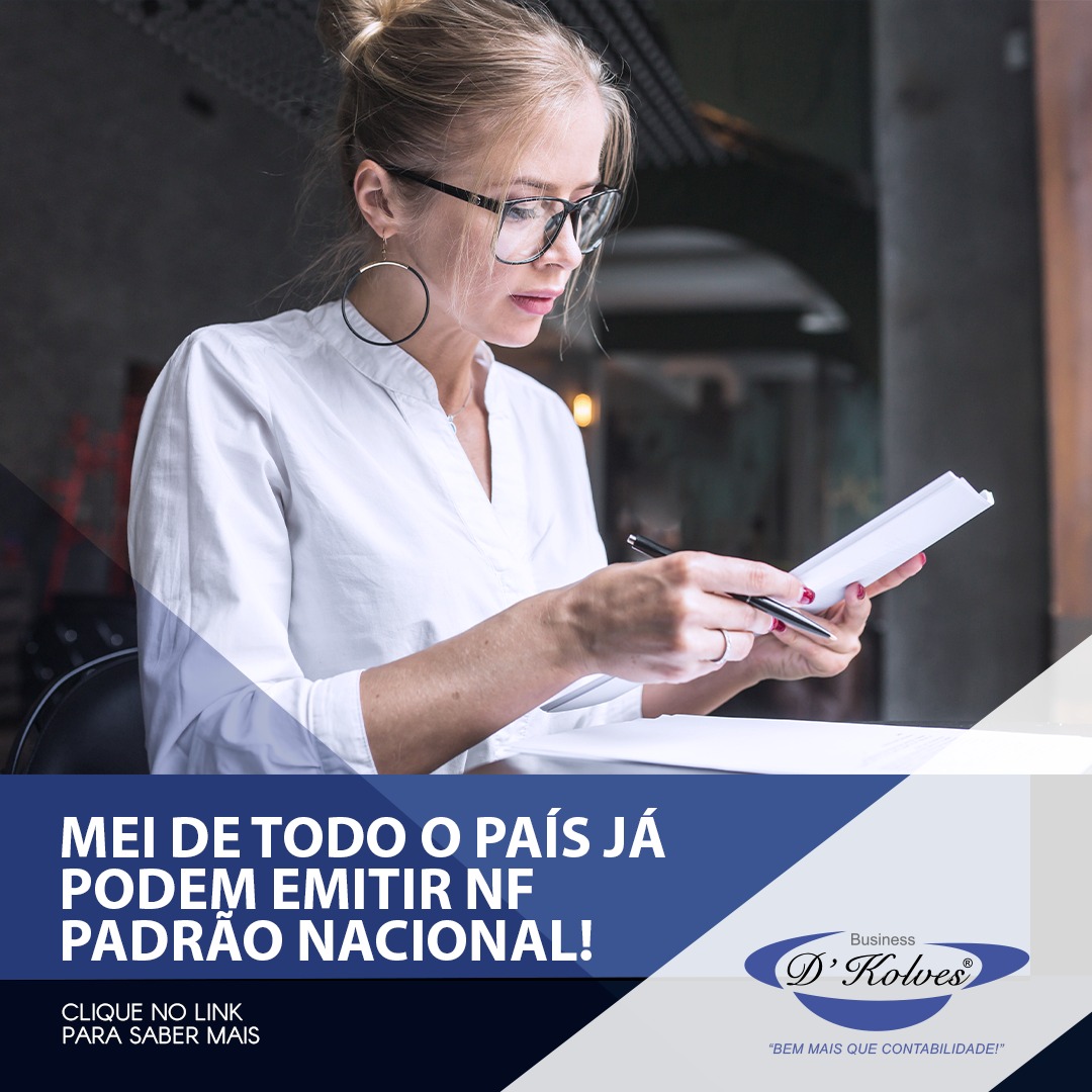 Imagem de Clientes MEI DE TODO O PALÍS JÁ PODEM EMITIR NF PADRÃO NACIONAL!