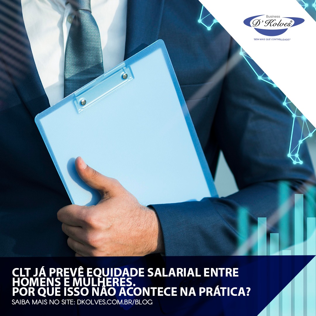 Imagem de Clientes CLT JÁ PREVÊ EQUIDADE SALARIAL ENTRE HOMENS E MULHERES. MAS POR QUE ISSO NÃO ACONTECE?