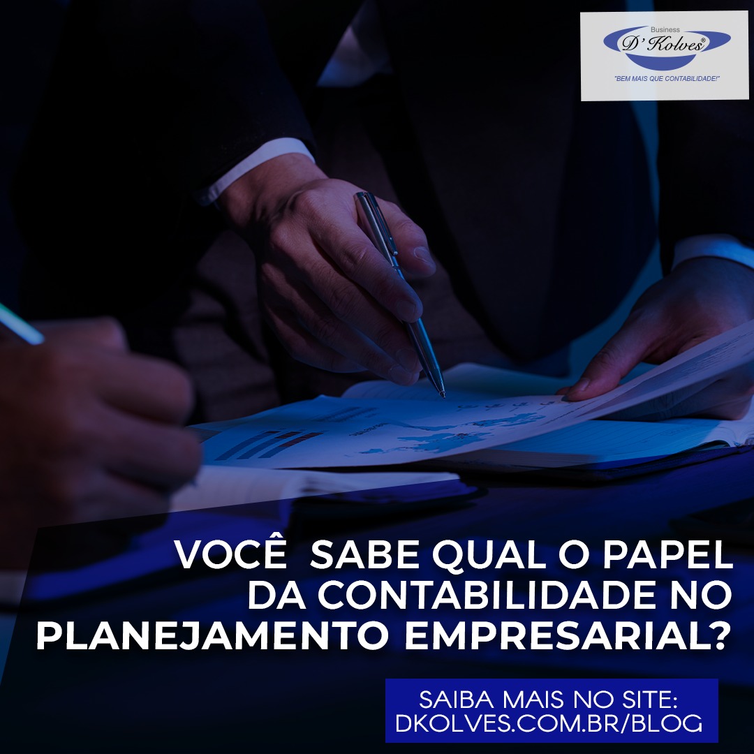 Imagem de VOCÊ SEBE QUAL O PAPEL DA CONTABILIDADE NO PLANEJAMENTO EMPRESARIAL?