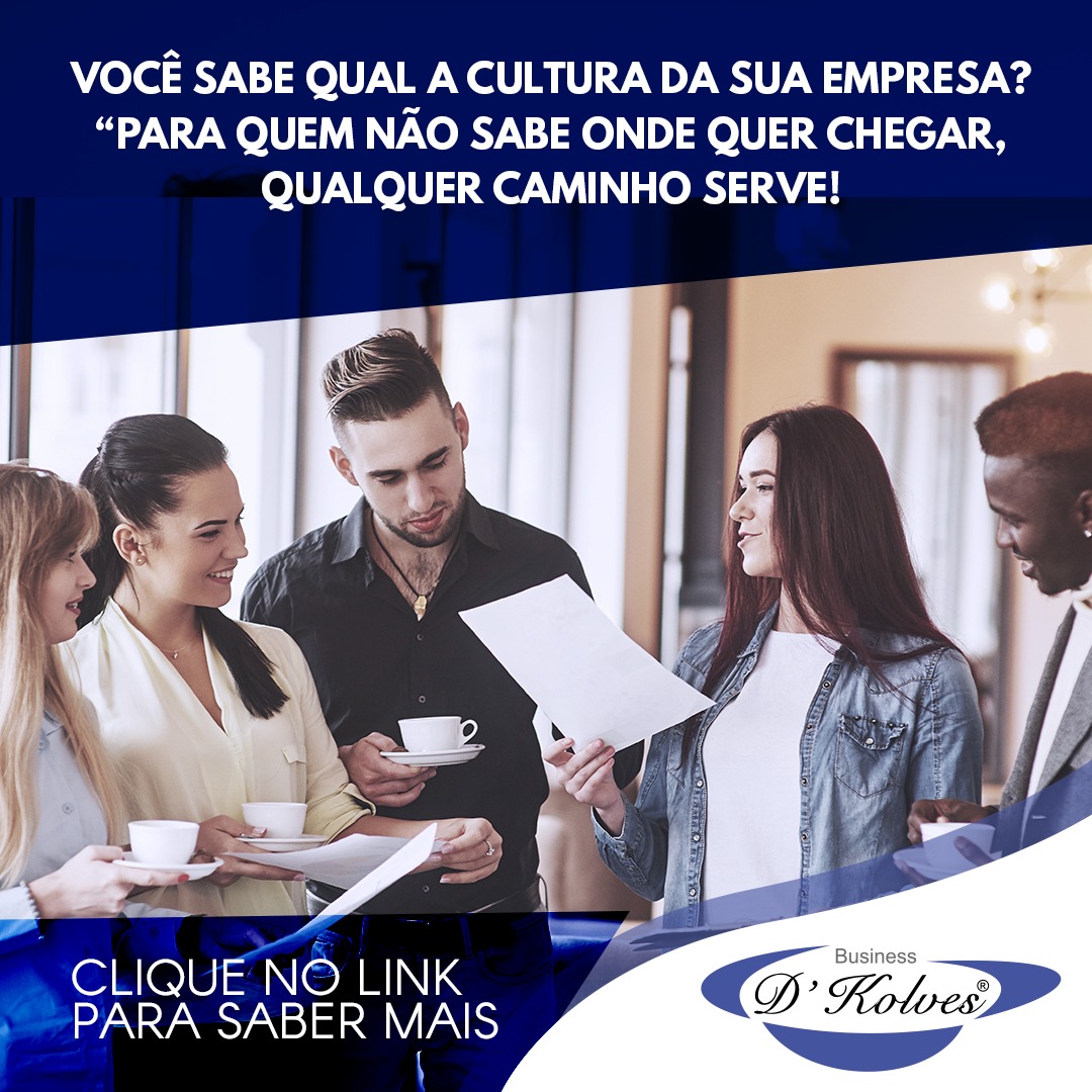 Imagem de Clientes VOCÊ SABE QUAL A CULTURA DA SUA EMPRESA?