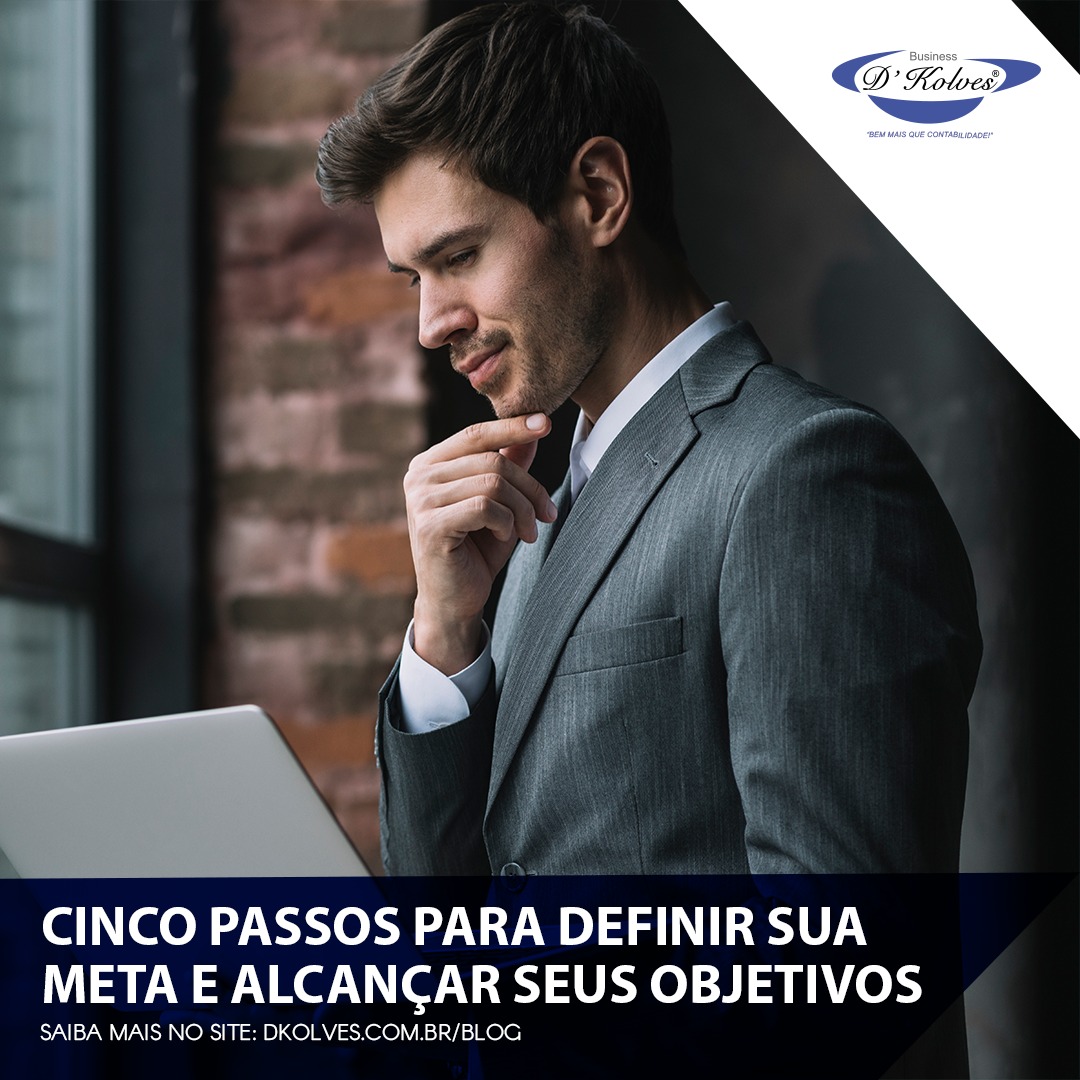 Imagem de CINCO PASSOS PARA DEFINIR SUA META E ALCANÇAR SEUS OBJETIVOS