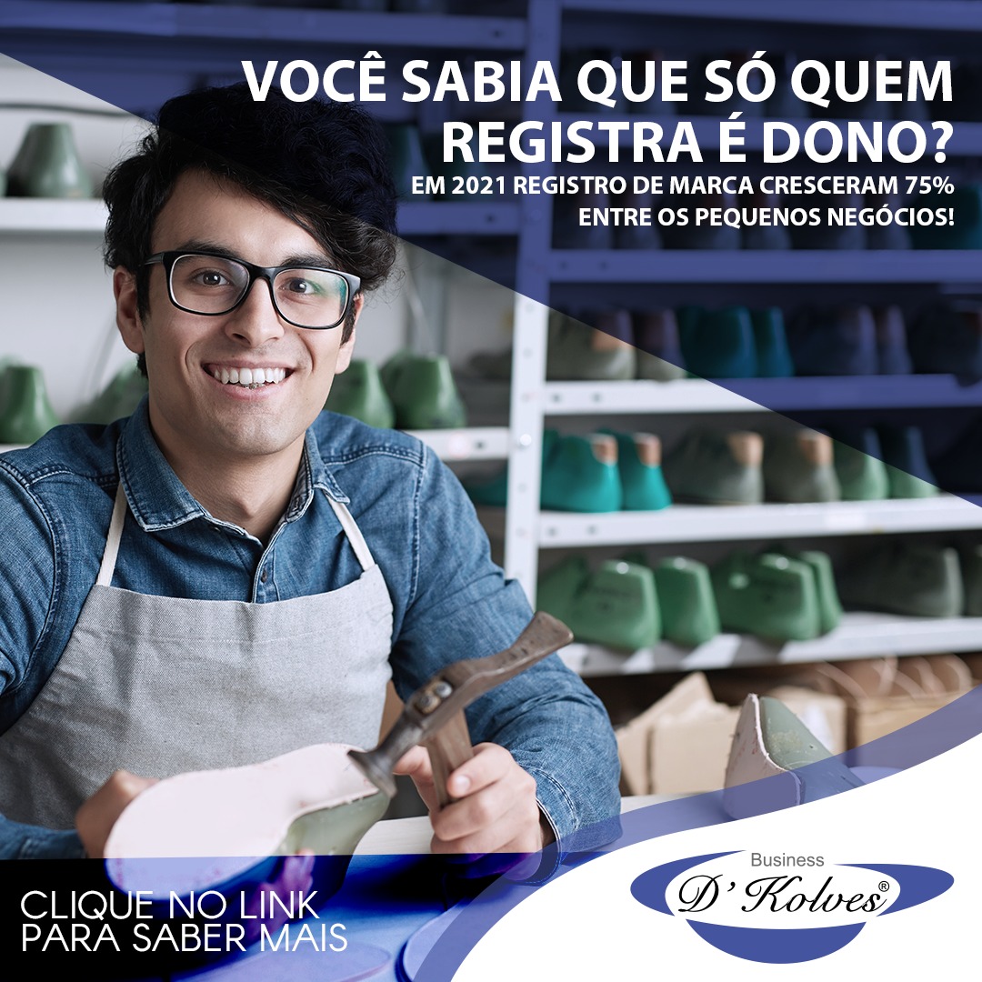 Imagem de Clientes VOCÊ SABIA QUE SÓ QUEM REGISTRA É DONO? EM 2021 REGISTRO DE MARCAS CRESCERAM 75%!