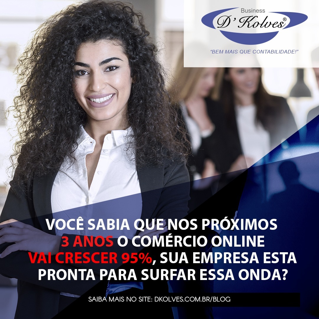 Imagem de O COMÉRCIO ONLINE VAI CRESCER 95% NOS PRÓXIMOS 3 ANOS, SUA EMPRESA ESTA PREPARADA?