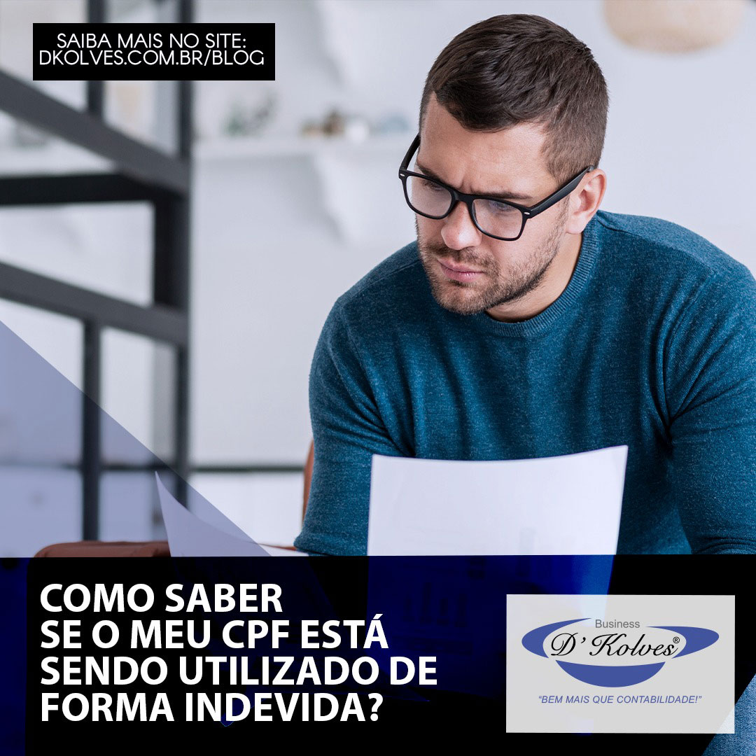 Imagem de Clientes COMO SABER SE O MEU CPF ESTÁ SENDO UTILIZADO DE FORMA INDEVIDA?