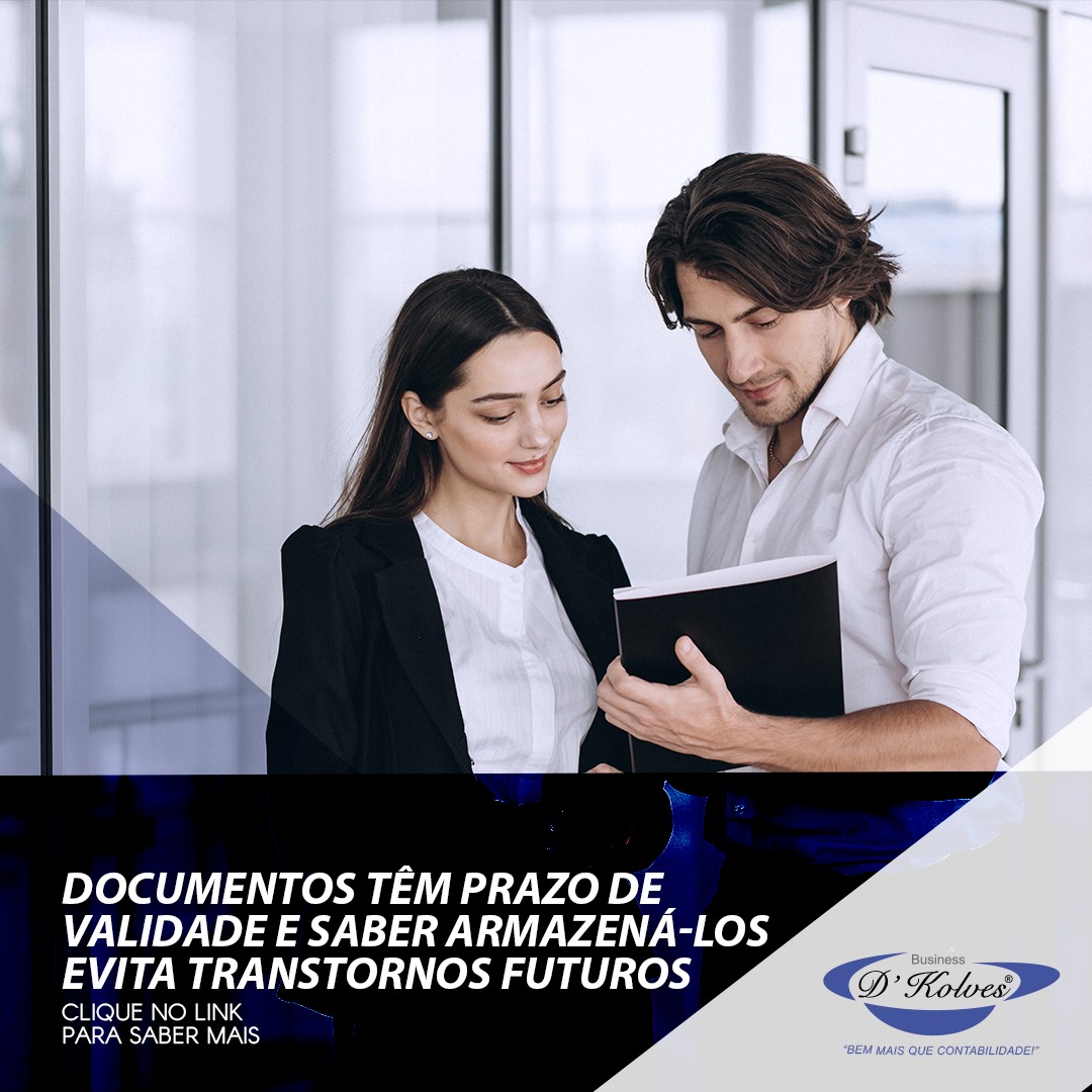 Imagem de Clientes DOCUMENTOS TÊM PRAZO DE VALIDADE E SABER ARMAZENÁ-LOS EVITA TRANSTORNOS FUTUROS