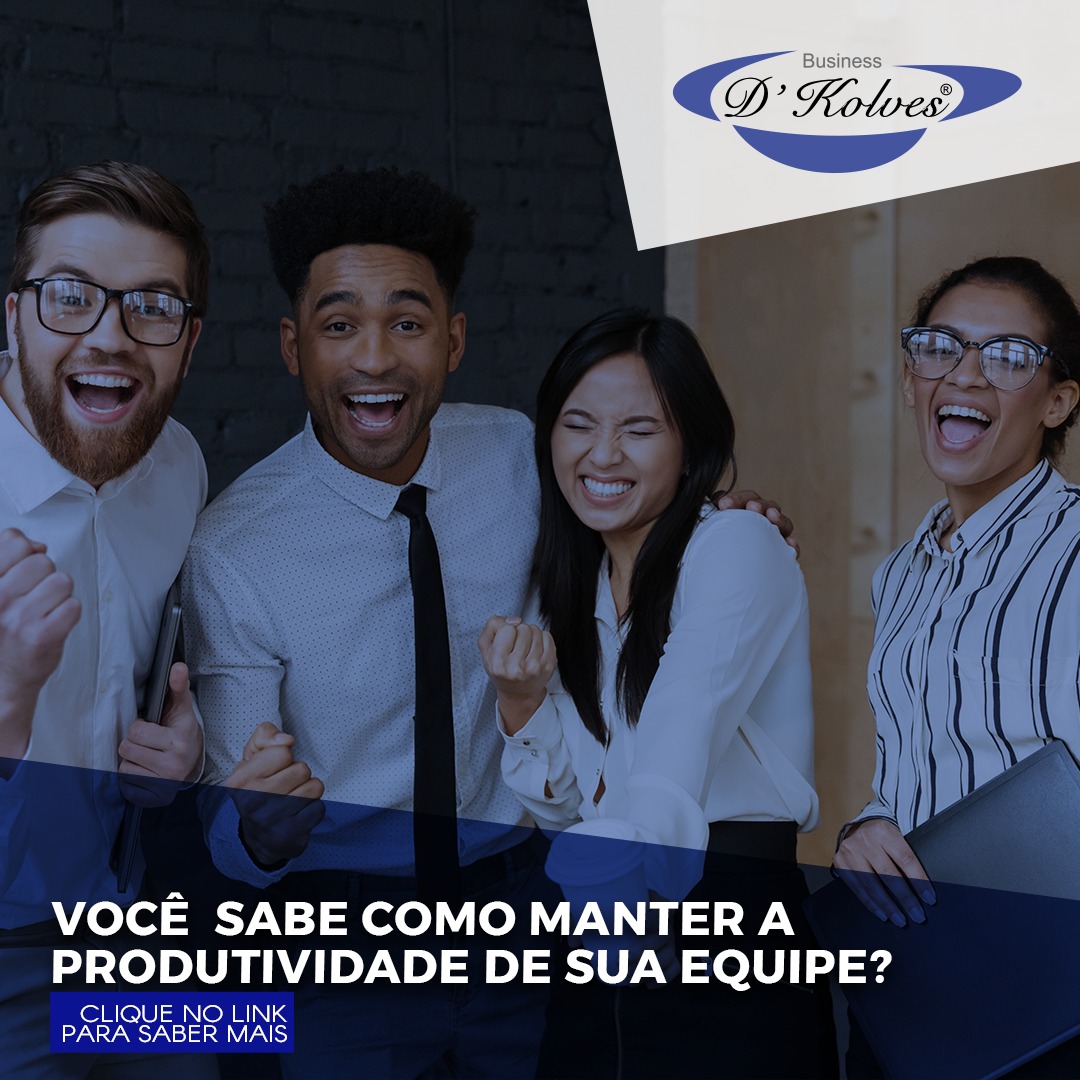 Imagem de Clientes VOCÊ SABE COMO MANTER A PRODUTIVIDADE DE SUA EQUIPE?