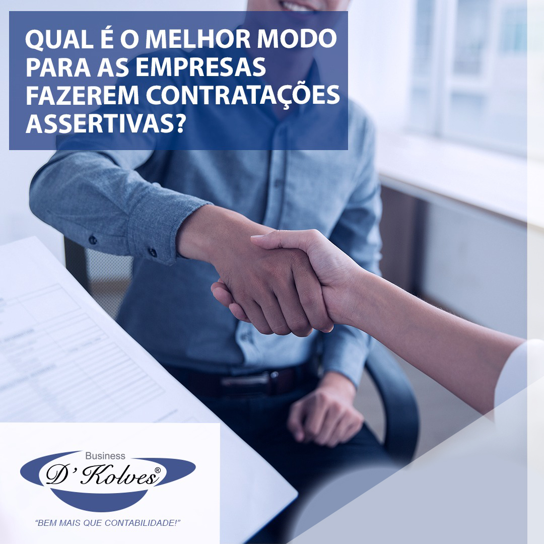 Imagem de Clientes QUAL É O MELHOR MODO PARA AS EMPRESAS FAZEREM CONTRATAÇÕES ASSERTIVAS?