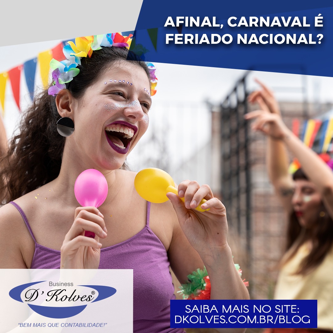 Imagem de Clientes AFINAL, CARNAVAL É FERIADO NACIONAL?