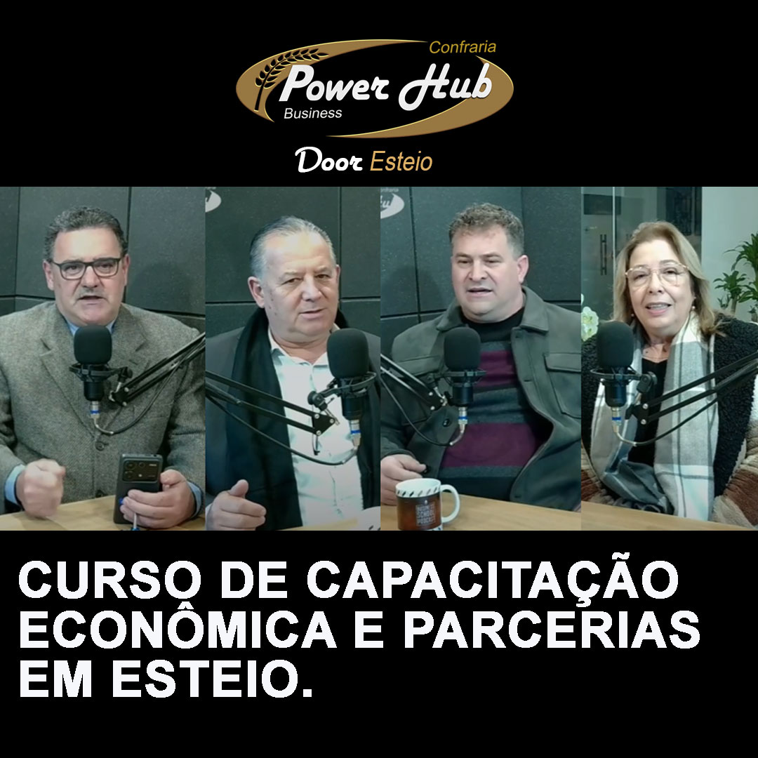 Imagem de Clientes POWER HUB BUSINESS – DOOR ESTEIO | CURSO DE CAPACITAÇÃO ECONÔMICA E PARCERIAS EM ESTEIO