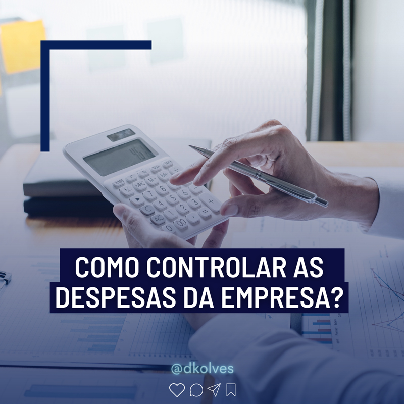 Imagem de Clientes COMO CONTROLAR AS DESPESAS DA EMPRESA?
