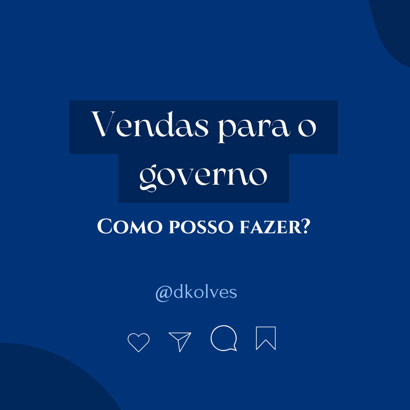 Imagem de Clientes VENDAS PARA O GOVERNO